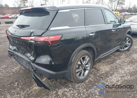 2025 Infiniti Qx60 Luxe Awd from USA, damaged, VIN 5N1AL1FS8SC351939